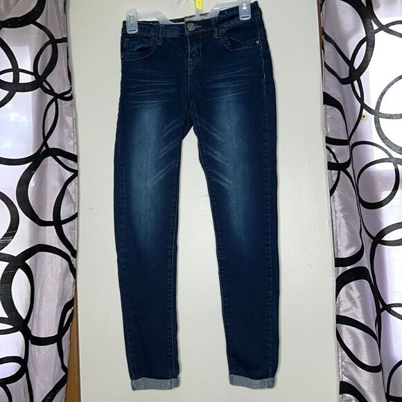 Hot Kiss dark wash, skinny jeans, size 3 - Picture 1 of 10